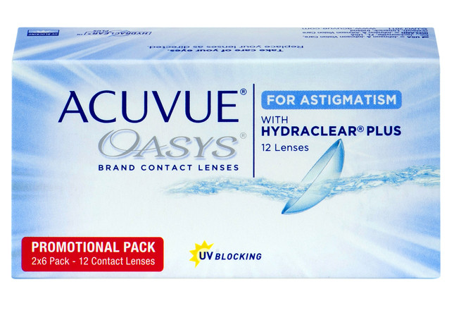 Acuvue Oasys 12 for Astigmatism 